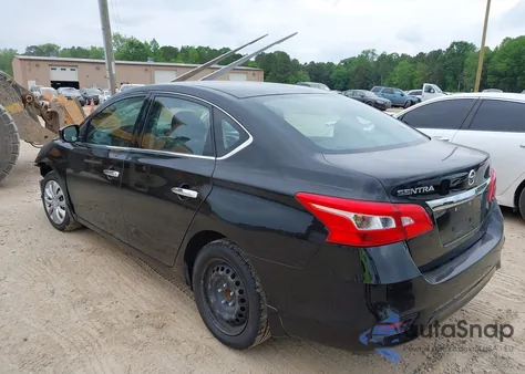 2017 Nissan Sentra S from USA, damaged, VIN 3N1AB7AP2HY253098